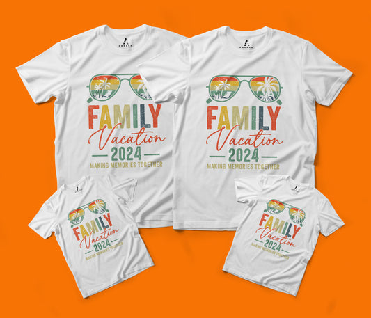 Family Vacation Matching T-Shirts